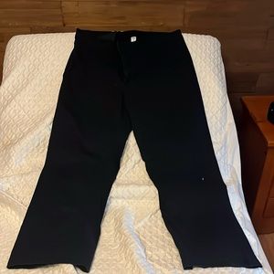Old Navy black slacks. Size 16 tall